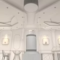 Elegant Jewelry Store Interior With Modern Display Cases And Jewelry Showcases