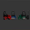Colorful Mini Toy Cars Arranged In Circular Pattern With Various Colors