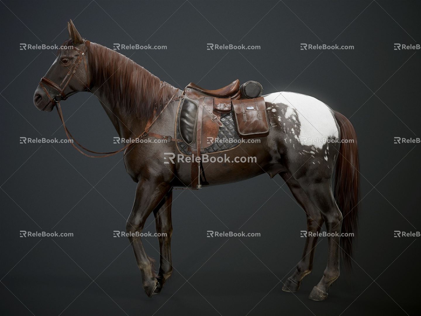 The Modern Horse 3d model