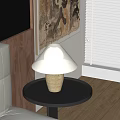 Modern table lamp table lamp side table lamp 3d model