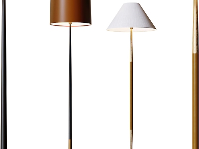 Floor lamp bowl type floor lamp LED floor lamp FLOS 3d model