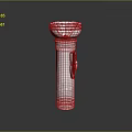 Flashlight flashlight military flashlight lighting tools tactical flashlight charging flashlight 3d model