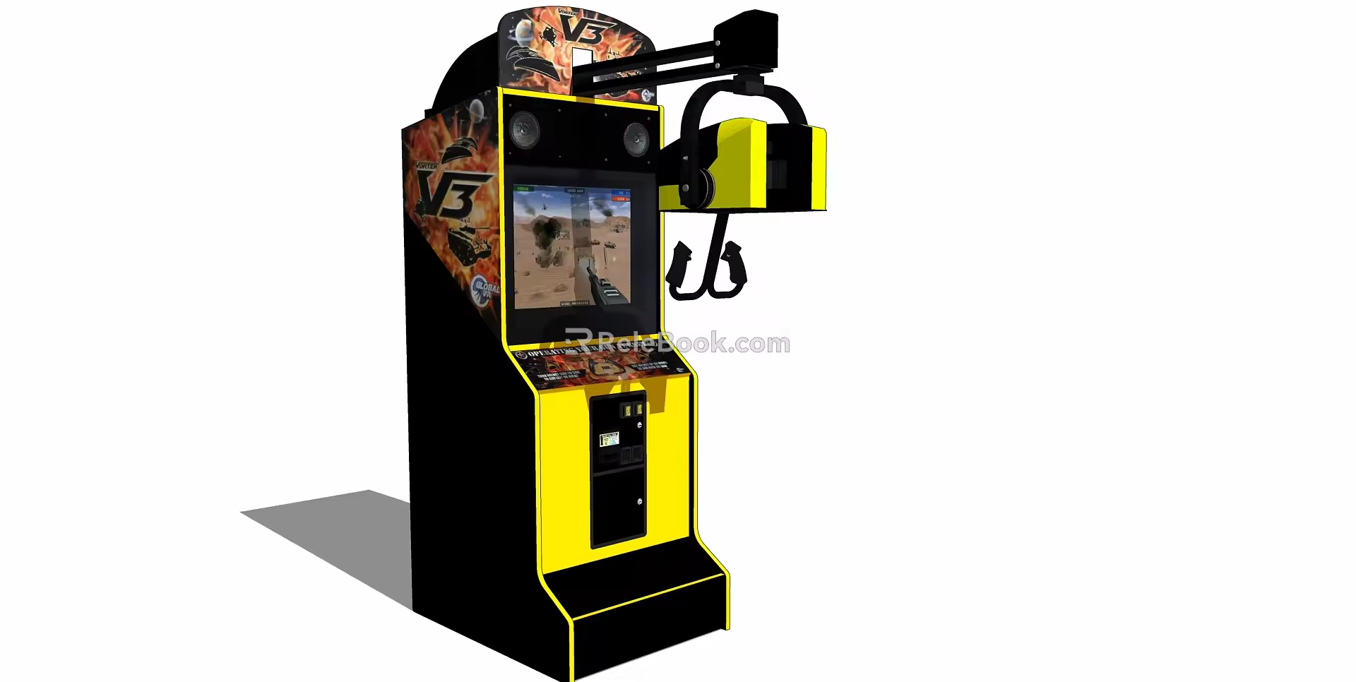 Modern Game Machine 3d model