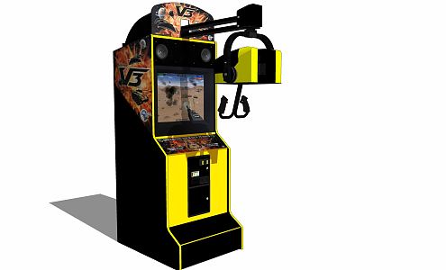 Modern Game Machine 3d model