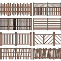 Wooden Railings With Various Designs For Garden Balcony And Outdoor Areas