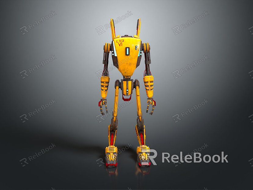 Robot Robot Assistant Small Robot Robot Butler Robot Butler Figure Game Figure model