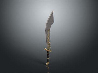 Final Fantasy Big Swords Final Fantasy Weapon Knife Magic Knife Weapon Cold Weapon Realistic 3d model