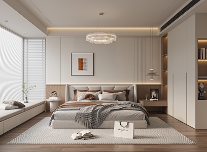 Modern Bedroom 3d model