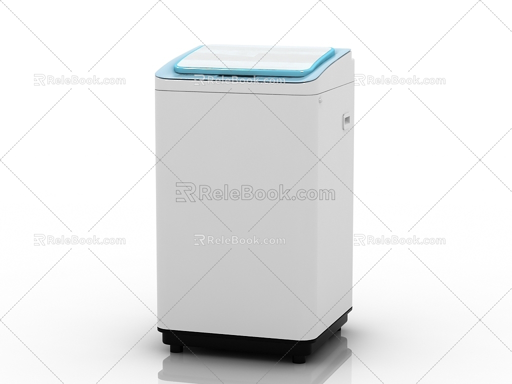 Modern washing machine 3d model