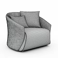 Single sofa 3d model