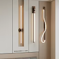 Modern Wall Lamps with Straight and Curved Designs for Interior Decoration
