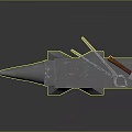 Anvil forging hammer iron cartoon forging game items game props game equipment 3d model