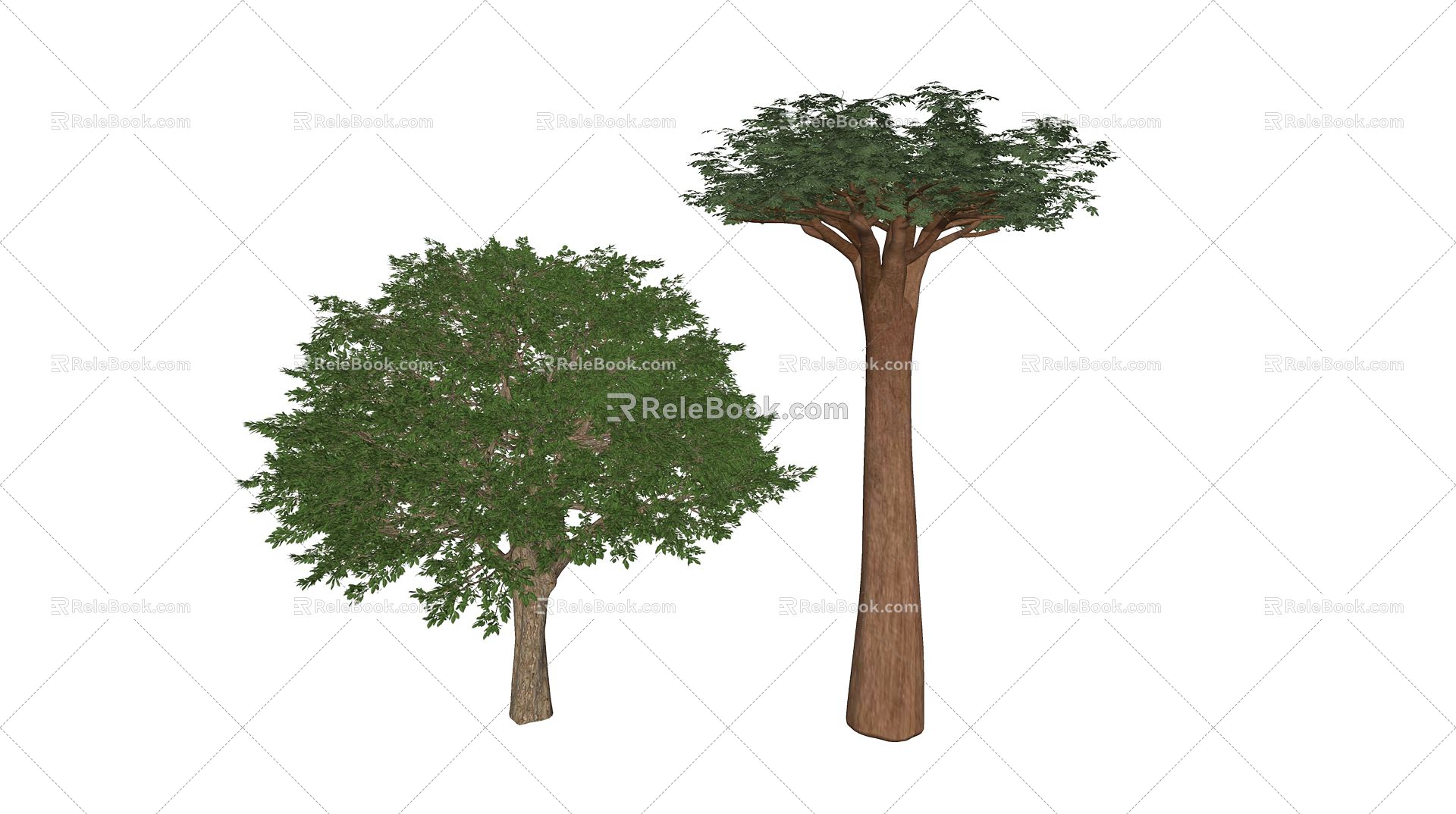 Modern Tree Landscape Tree 3d model