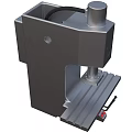 Industrial Equipment Metal Frame With Hydraulic Cylinder Worktable And Control Lever