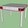Modern mahjong machine mahjong machine table 3d model