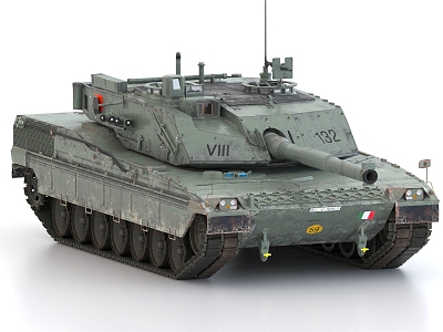 C1 Ram Tank Ram Battle Tank Italian Tank 3d model