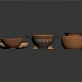 Artisan Crafted Ceramic Sculptures With Various Shapes Bowls Cups And Lidded Containers