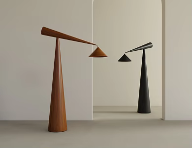 Floor Lamp Fishing Lamp 3d model