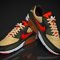 Shoes AJ Nike sneaker Basketball Shoes 3d model