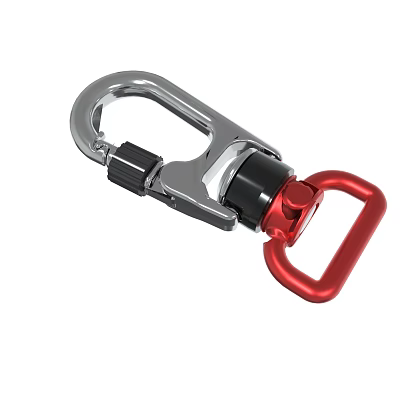 25MM Zinc Alloy Electroplated Pet Dog Buckle Buckle Traction Rope Metal Key Hook Buckle Clothing Luggage Hardware 3d model