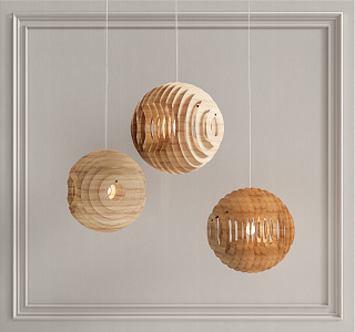 Quiet chandelier 3d model