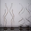 Modern floor lamp 3d model