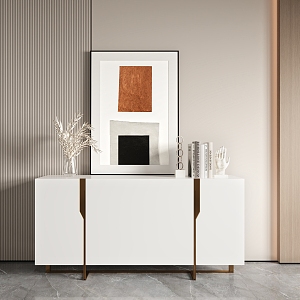 Modern Side Cabinet Side Cabinet Entrance Cabinet 3d model