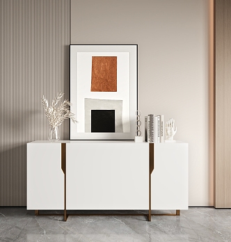 Modern Side Cabinet Side Cabinet Entrance Cabinet 3d model