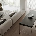Modern Living Room Minimalist Living Room 3d model