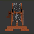Loom Manual Loom Simple Loom 3d model