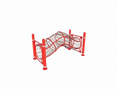 Modern Amusement Equipment Children's Drill Net Iron Drill Net model