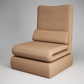 Single Sofa Modern Furniture 3d model
