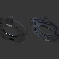 Brembo Brake Calipers With QR Code And Metal Structure Design