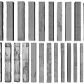 Modern Cement Columns Concrete Columns Stone Columns Industrial Wind Damaged Columns Old Columns 3d model