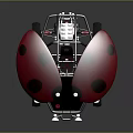 Modern travel car self-modified car modified car 3d model