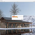Modern Visitor Center Visitor Center Building Small Public Building Station Building Cafe Building 3d model