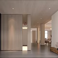 Modern Restaurant Interior Design With Open Layout Wooden Ceiling Pendant Lights And Dining Table Chairs
