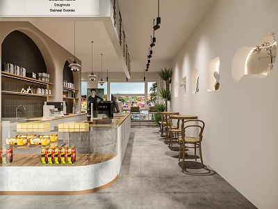 Sweet shop 3d model