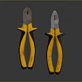 Pipe pliers vise 3d model