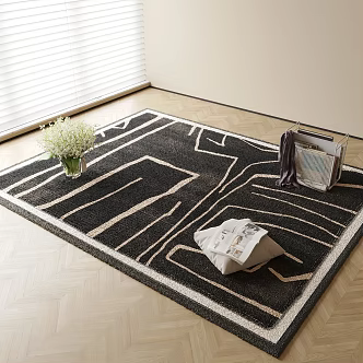 Modern Carpet 3d model