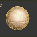 Red Spalding Basketball With Black Stripe For Daily Life Sports Use