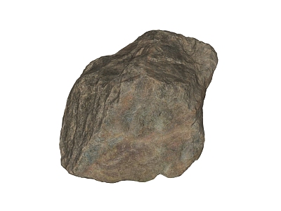 Modern Realistic Scanning Stone Rock Granite Natural Landscape model