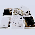 Books Magazine Readings 3d model