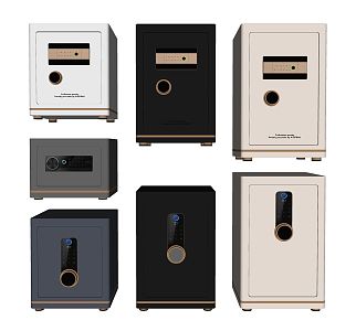 Modern Safe 3d model