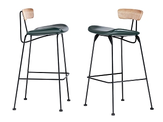 Modern Bar Chair Bar Chair Bar Stool 3d model