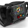 High Performance SIM Racing Wheel Controller with LCD Display and Colorful Buttons for PC