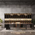 Modern Industrial Open Office Space With Neat Workstations And Ergonomic Mesh Comfortable Office Chairs