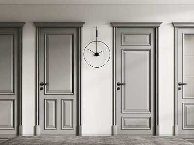 American swing door model