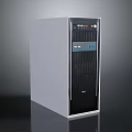 High Performance Server Tower Enclosure With Front Panel Ports And Indicator Lights