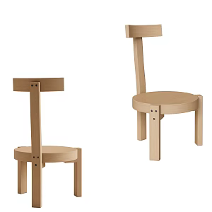 Children's chair Children'seat Children's furniture 3d model
